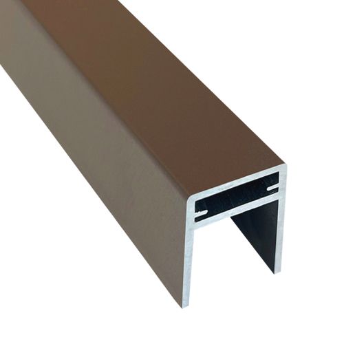 Алюминиевый П-профиль EasyDecking Венге купить в Барнауле