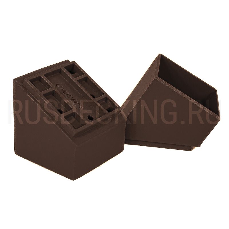 Крепление балясины наклонное RusDecking Unodeck Венге купить в Барнауле