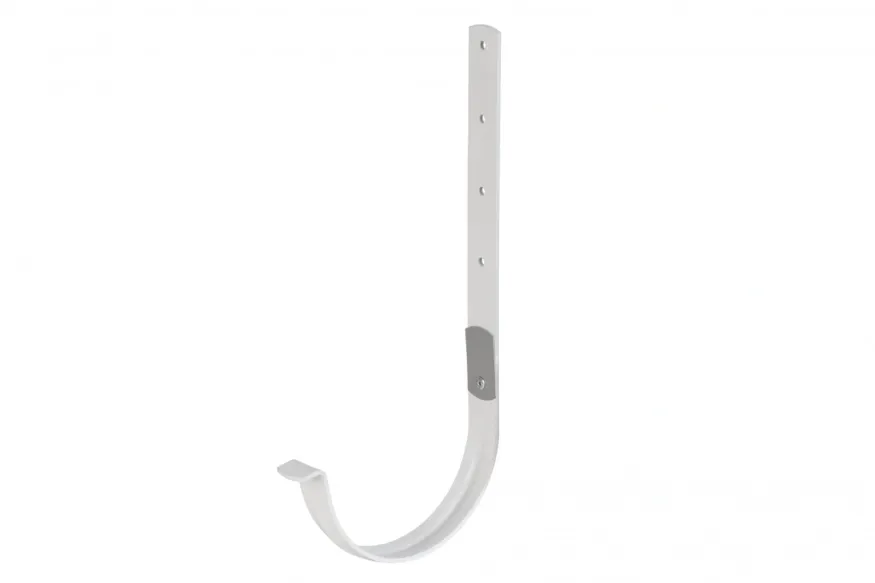 Кронштейн для желоба металлический, Альта-Профиль, Элит Белый купить в Барнауле