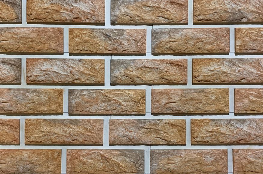 Фиброцементные панели КАНЬОН Сколотый кирпич - 35 купить в Барнауле