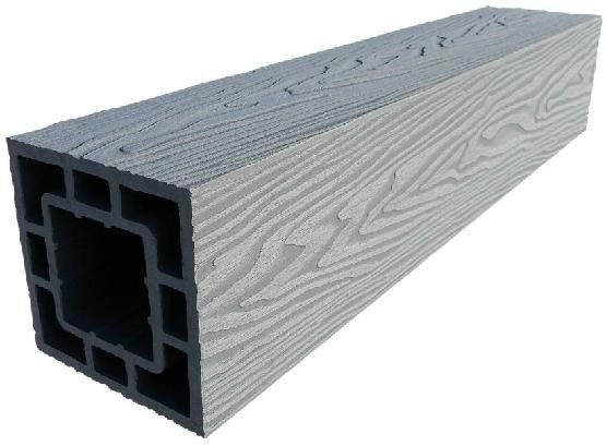 Столб опорный ДПК 3D GardenParkett 120х120мм, Серый купить в Барнауле