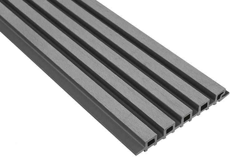 Универсальная серая панель ДПК Outdoor 3D с шлифовкой купить в Барнауле