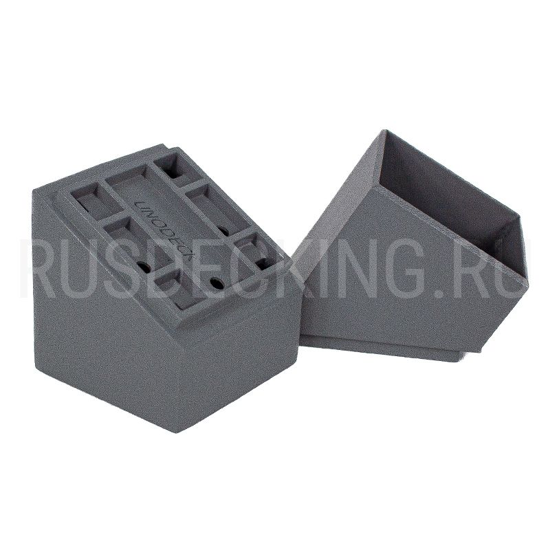 Крепление балясины наклонное RusDecking Unodeck Серый купить в Барнауле