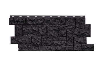 Фасадная панель Nordside, Северный камень, Цвет Шоколад. купить в Барнауле