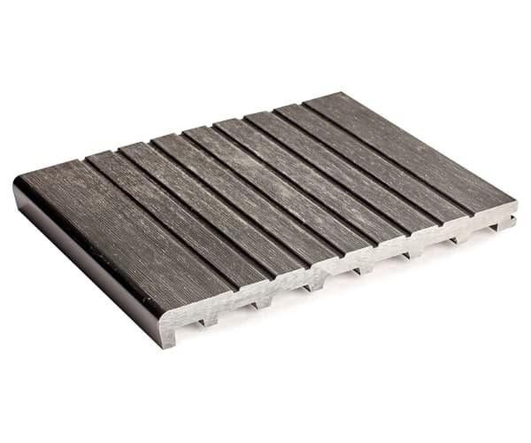 Ступень из ДПК Dortmax Modern 3D графитовый купить в Барнауле