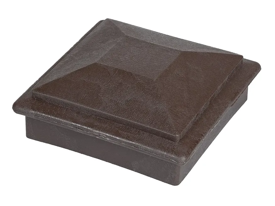 Крышка верхняя ПВХ для столба 125х125 Deckart Венге купить в Барнауле