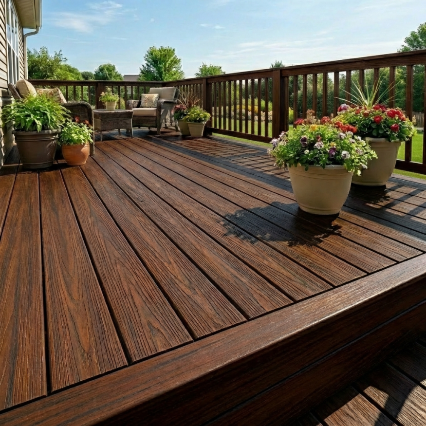 Террасная доска ДПК GardenParkett Табула, Венге купить в Барнауле