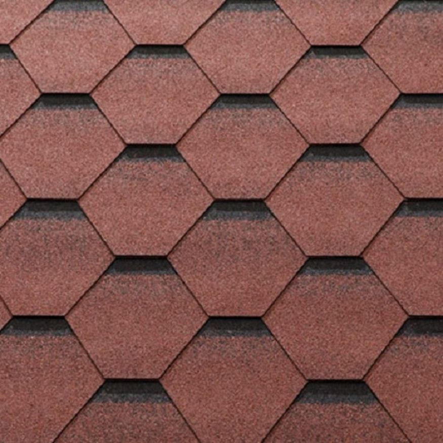 Гибкая черепица KATEPAL KATRILLI осенний красный купить в Барнауле