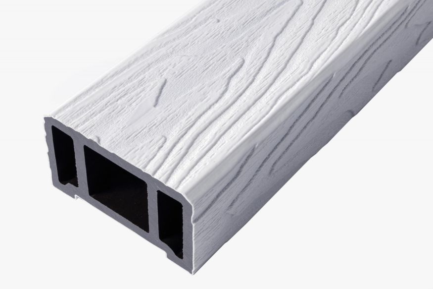 Перило ограждения ДПК 3D GardenParkett, Белый купить в Барнауле