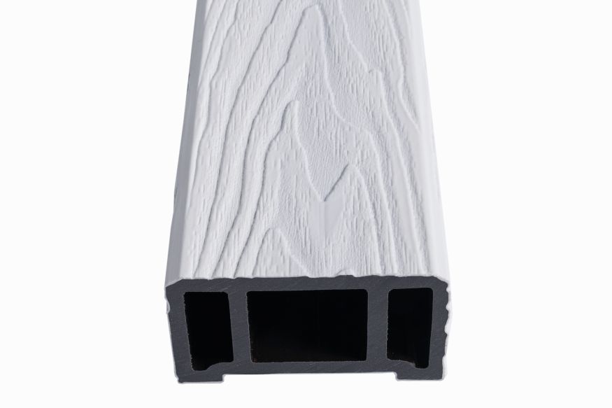 Перило ограждения ДПК 3D GardenParkett, Белый купить в Барнауле