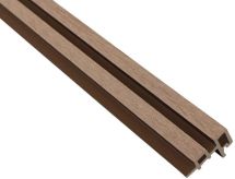 Угловой элемент для ДПК панели Outdoor, отделка шлифованный дуб