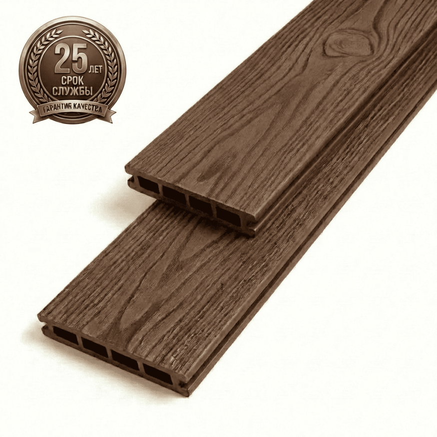 Террасная доска ДПК GardenParkett Табула, Светло-коричневый купить в Барнауле