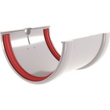 Соединитель водосточных желобов Grand Line, Белый