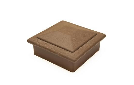 Крышка верхня для столба GardenParkett, Светло-коричневый купить в Барнауле