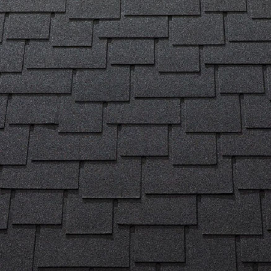 Гибкая черепица KATEPAL AMBIENT черного цвета купить в Барнауле