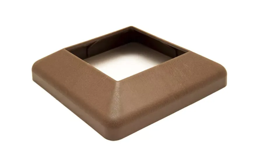 Крышка нижняя ПВХ для столба 125х125 Deckart Шоколад купить в Барнауле