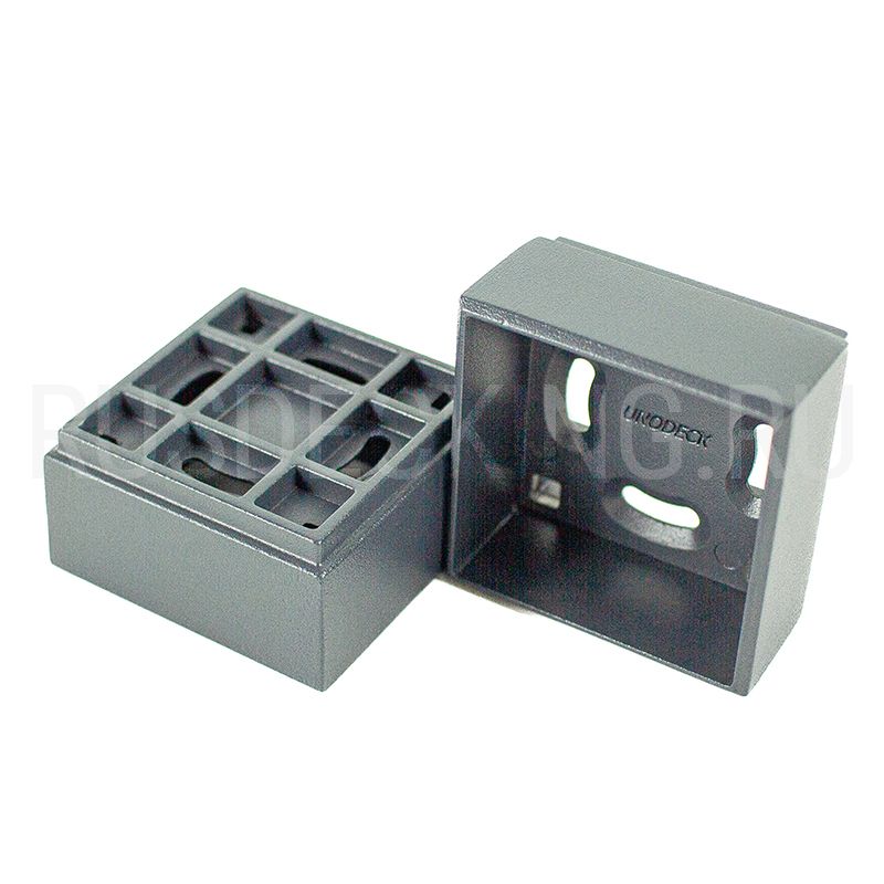 Крепление балясины прямое RusDecking Unodeck Серый купить в Барнауле