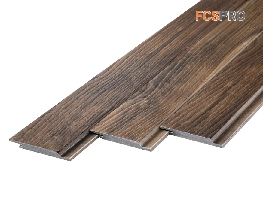 Фиброцементный сайдинг FCSPRO Click Shtil Термо ель купить в Барнауле