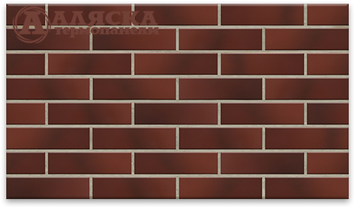 Фасадные термопанели Аляска серия Элевация 11. Cherry glatt купить в Барнауле