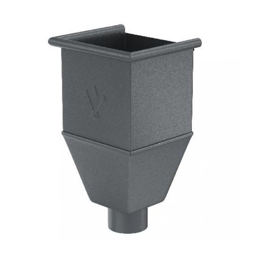 Водосборная воронка удлиненная Aquasystem RR 23 Маренго матовая 125/90 купить в Барнауле