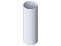 Водосточная труба 4 м, Альта-профиль, Элит Белый