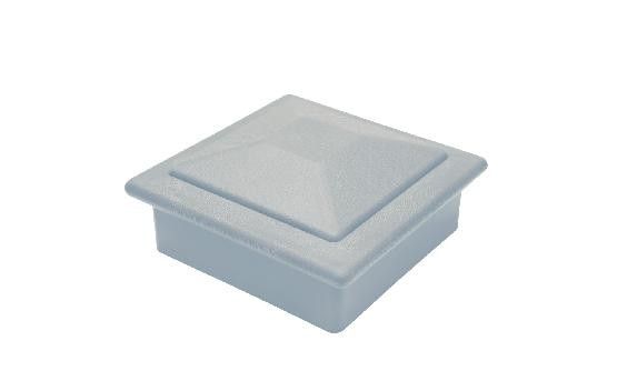 Верхняя крышка столба GardenParkett в сером цвете купить в Барнауле