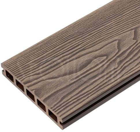 Доска террасная ДПК SEQUOIA, DUAL 3D WOOD, BROWN купить в Барнауле