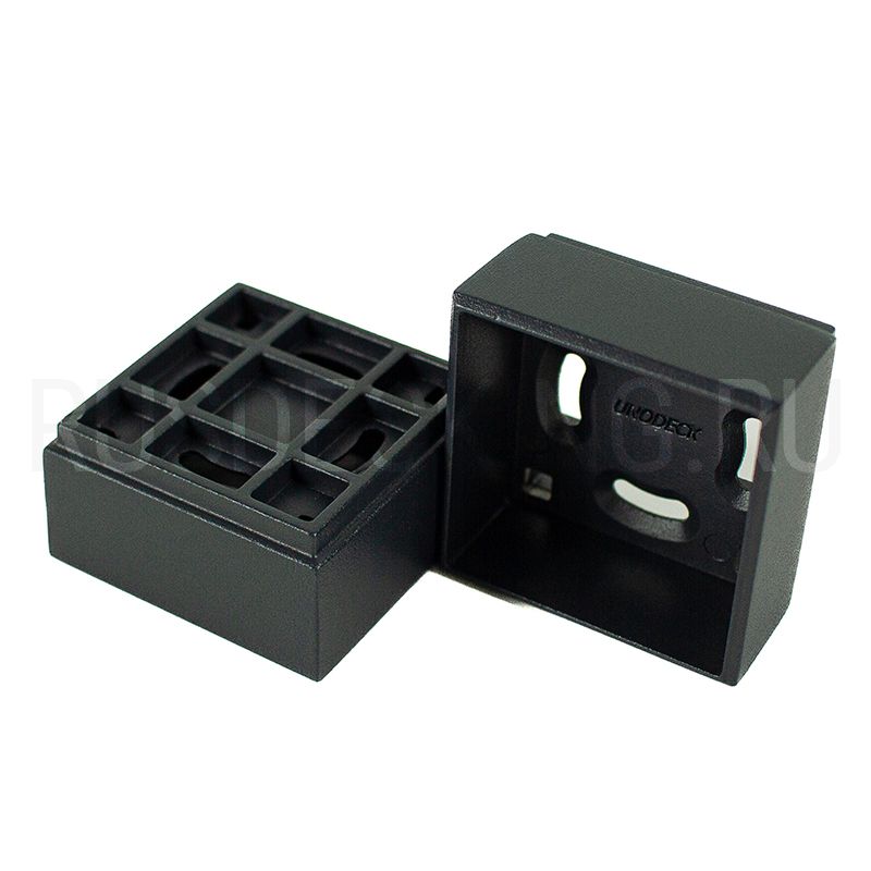 Крепление балясины прямое RusDecking Unodeck Графит купить в Барнауле