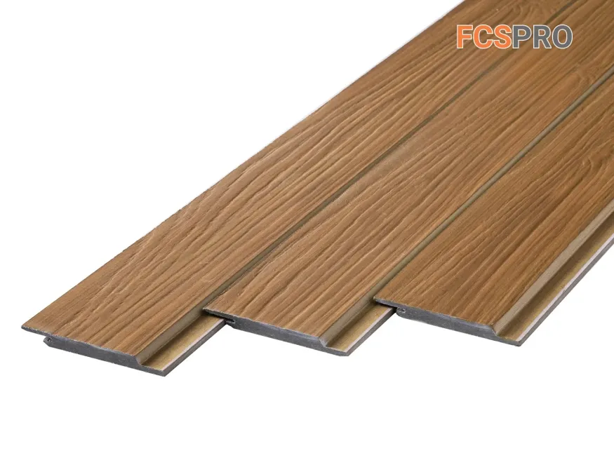 Фиброцементный сайдинг FCSPRO Click Shtil Термо береза купить в Барнауле