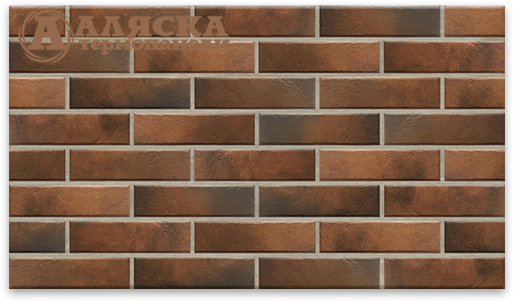 Фасадные термопанели Аляска 24. Retro brick chili купить в Барнауле