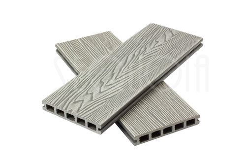 Доска террасная ДПК SEQUOIA, DUAL 3D WOOD, GRAY купить в Барнауле