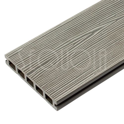 Доска террасная ДПК SEQUOIA, DUAL 3D WOOD, GRAY купить в Барнауле