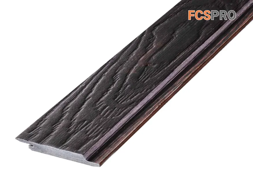 Фиброцементный сайдинг FCSPRO Click Shtil Обоженное дерево купить в Барнауле