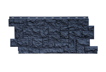 Фасадная панель Nordside, Северный камень, Цвет графит купить в Барнауле