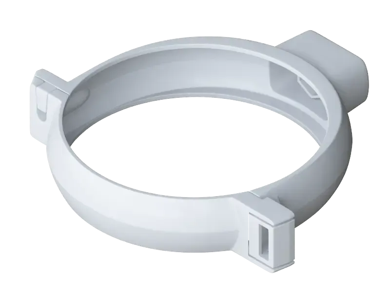 Хомут для трубы Альта-Профиль Элит Белый купить в Барнауле