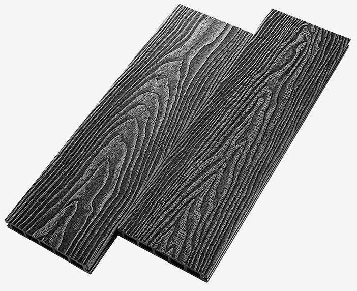 Террасная доска ДПК RusDecking Unodeck Vintage - Графит купить в Барнауле