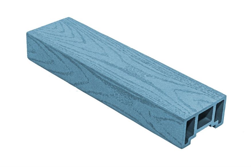 Перила из ДПК Aй-Техпласт синего цвета купить в Барнауле