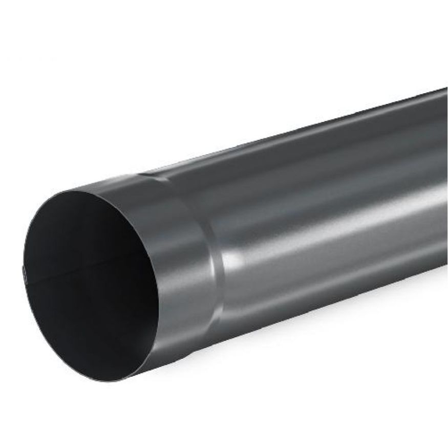 Водосточная труба Aquasystem, RAL 7024 Тёмно-серый, 1.00 м, 125/90 купить в Барнауле