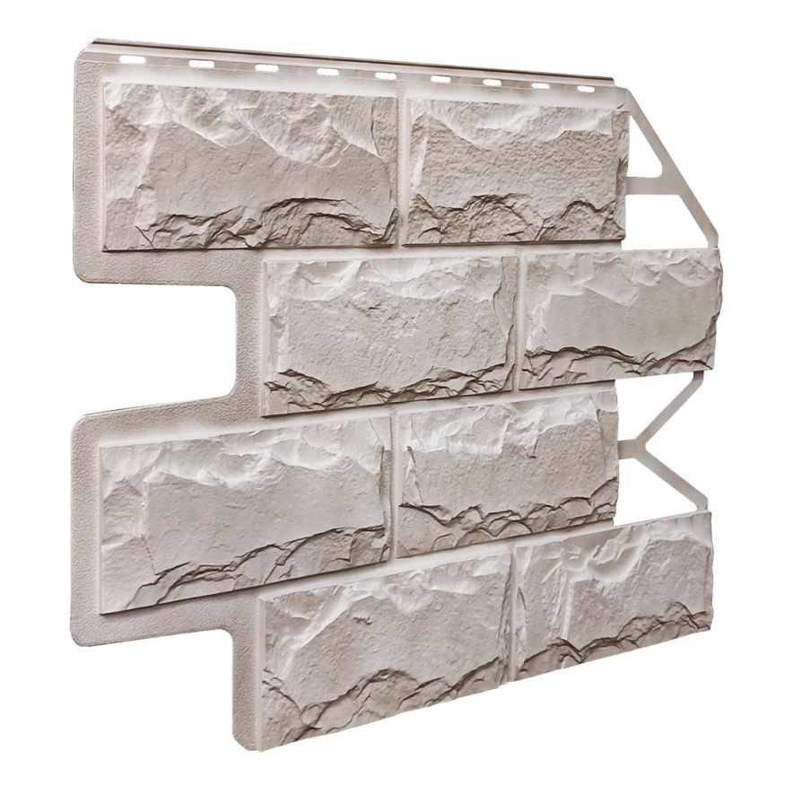 Фасадная панель FineBer Блок, Светло-коричневый купить в Барнауле