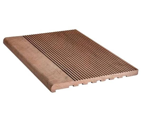 Ступень из ДПК Dortmax цвет кофе купить в Барнауле