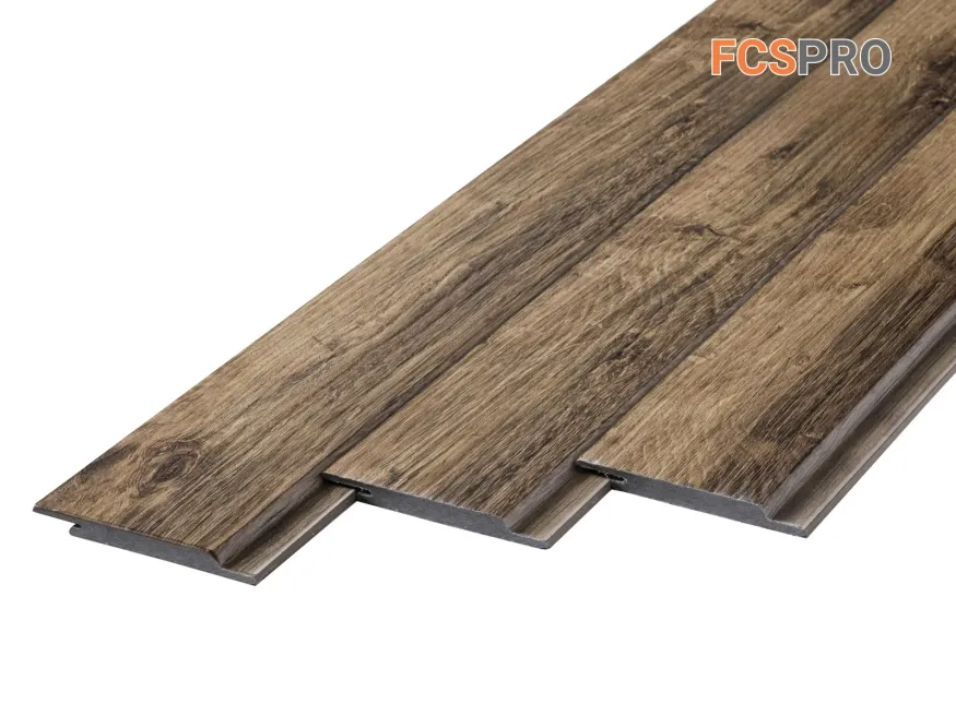 Фиброцементный сайдинг FCSPRO Click Shtil Кедр купить в Барнауле