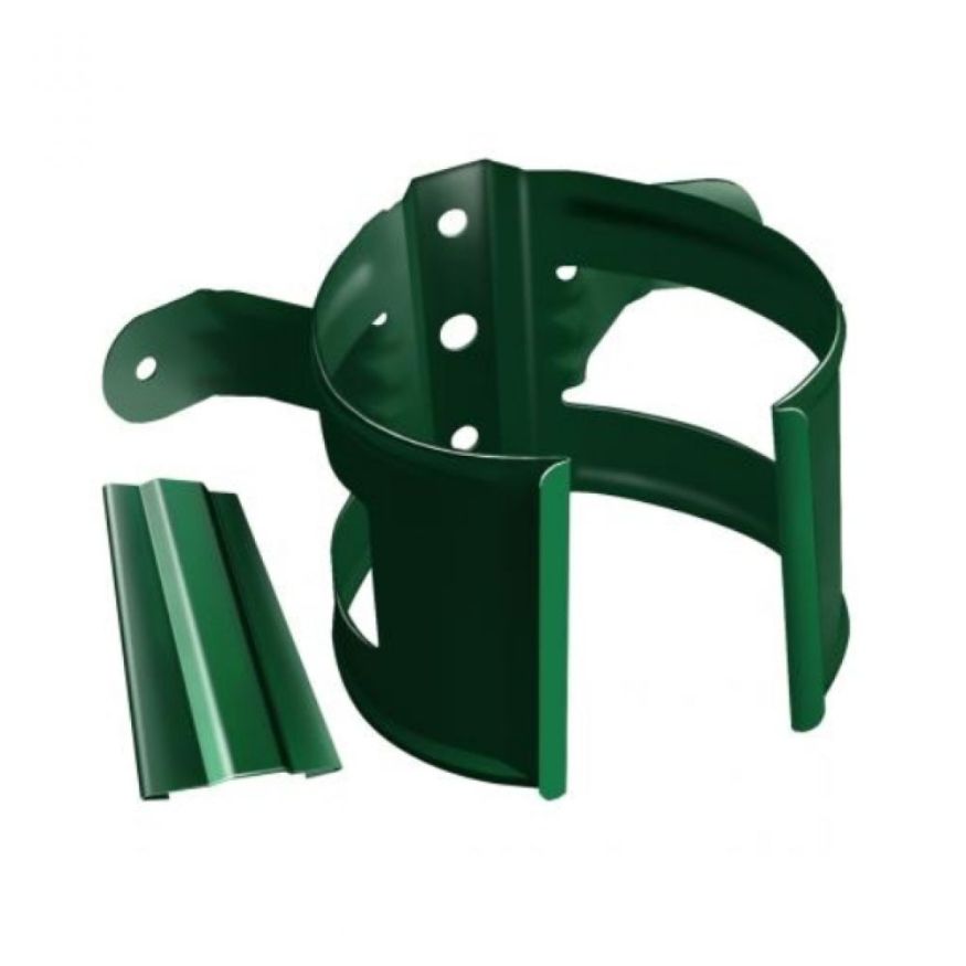 Кронштейн для труб (на древесину), Grand Line, Зеленый (RAL 6005) купить в Барнауле