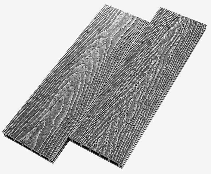 Террасная доска ДПК RusDecking Unodeck Vintage - Серый купить в Барнауле