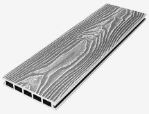 Террасная доска ДПК RusDecking Unodeck Vintage - Серый