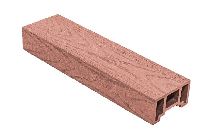 Перила из ДПК АЙ-ТЕХПЛАСТ терракотового цвета купить в Барнауле