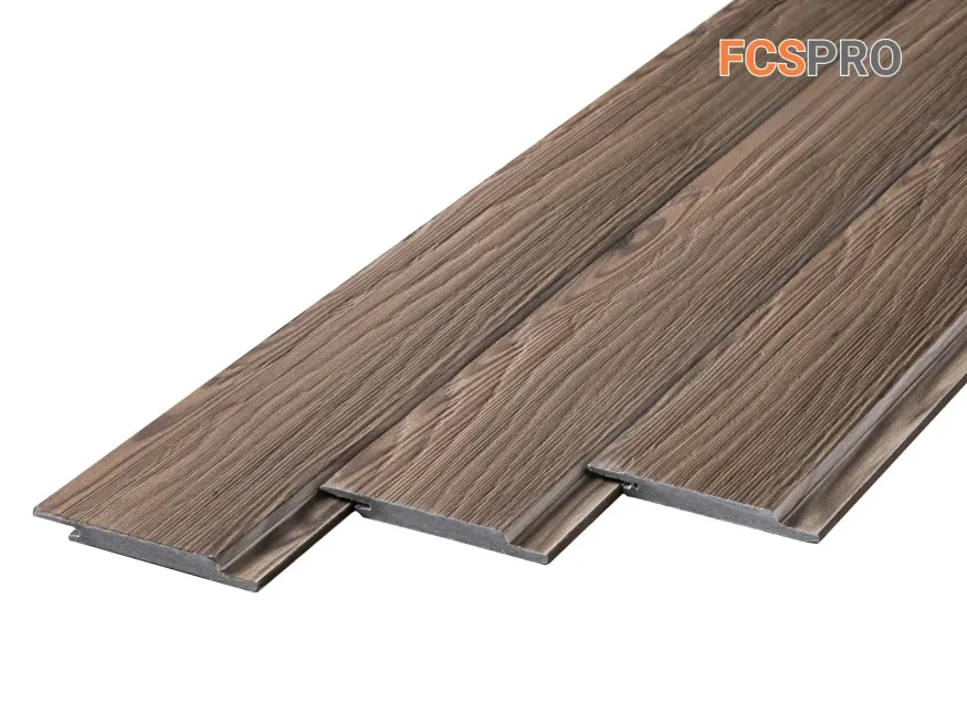 Фиброцементный сайдинг FCSPRO Click Shtil Лиственница в масле купить в Барнауле