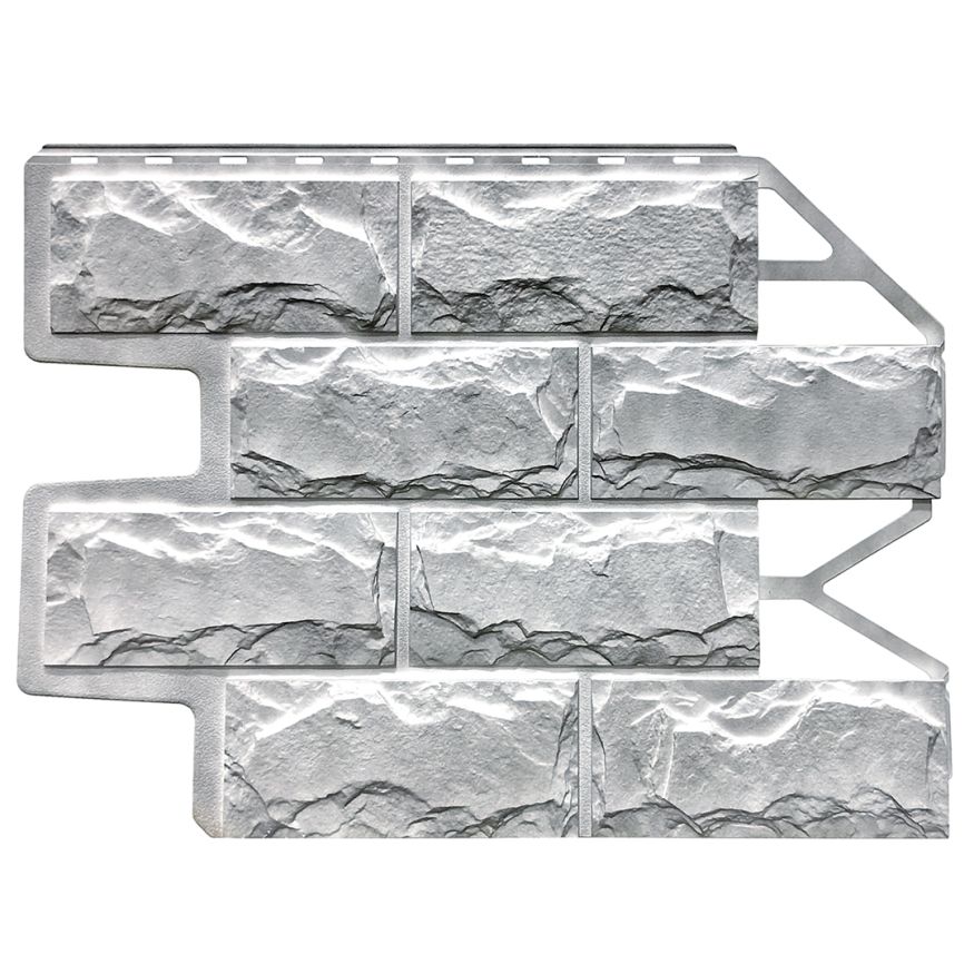 Фасадная панель FineBer Блок, Светло-серый купить в Барнауле