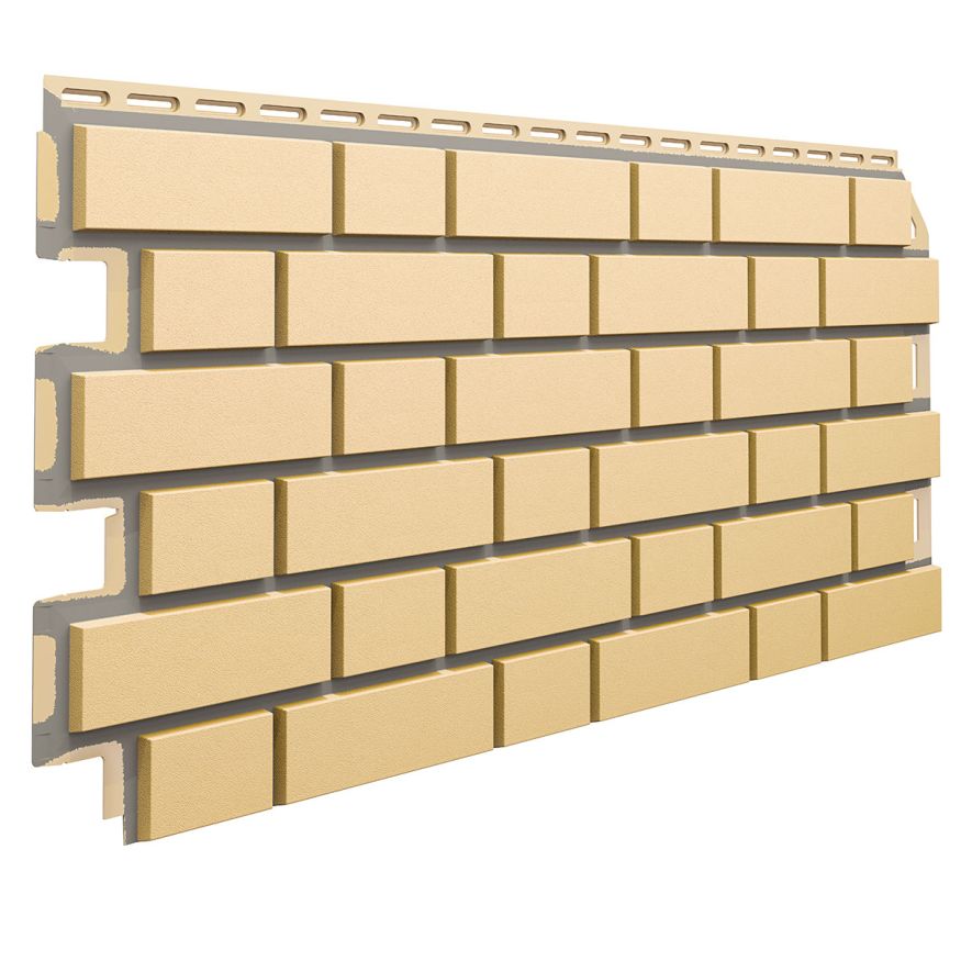 Фасадная панель ТЕХНОНИКОЛЬ Оптима Клинкер, Песочный купить в Барнауле