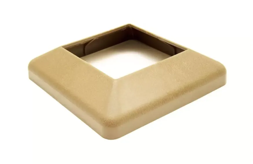 Крышка нижняя ПВХ для столба 100х100 Deckart Орех купить в Барнауле