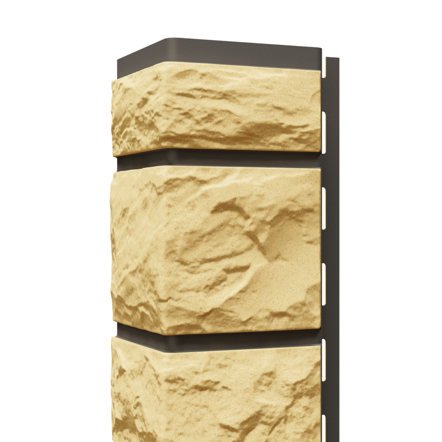 Наружный угол Доломит, Коллекция Доломит премиум, Имбирь купить в Барнауле